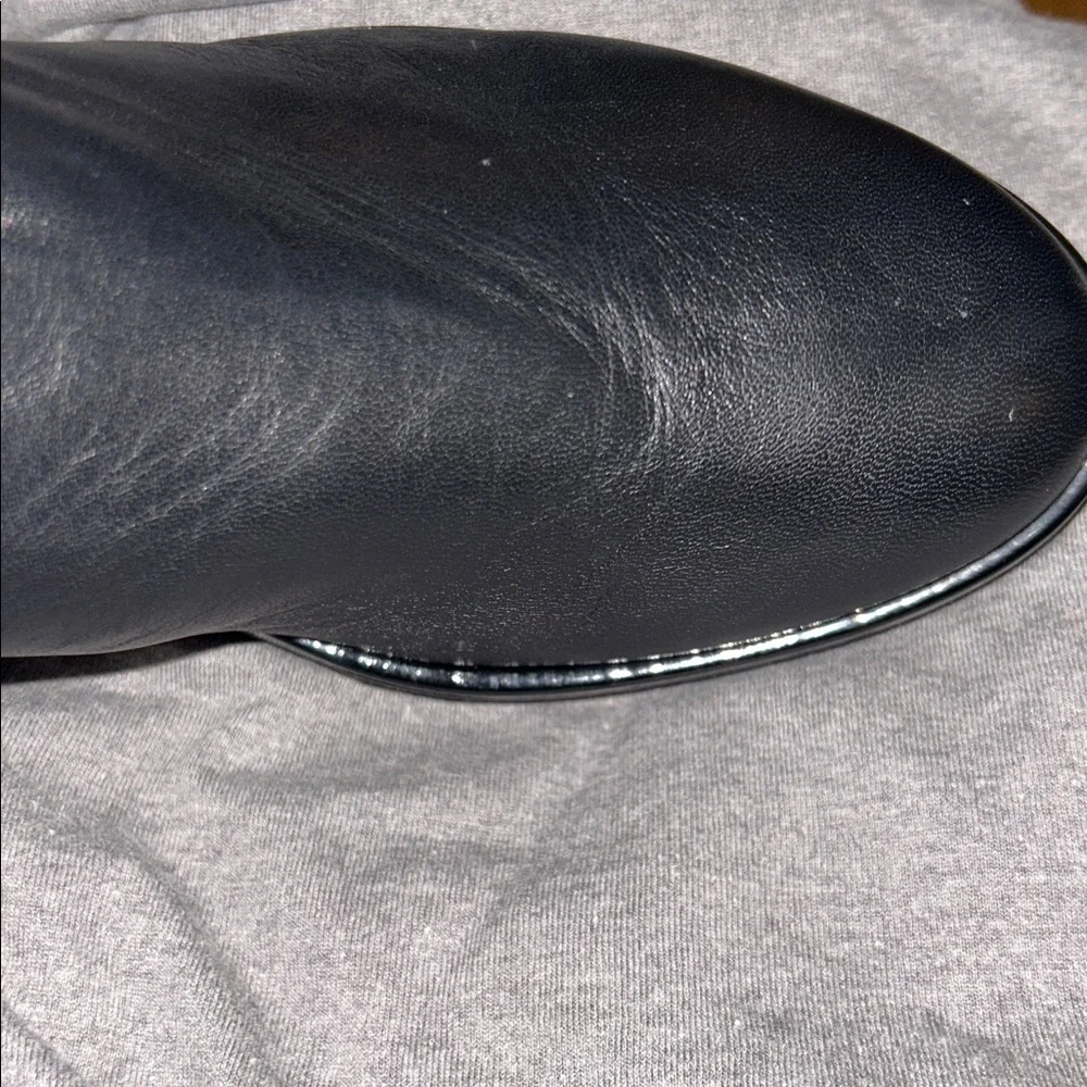 Attilio Giusti Leombruni AGL Leather over the knee boots 38 Black - Picture 10 of 12